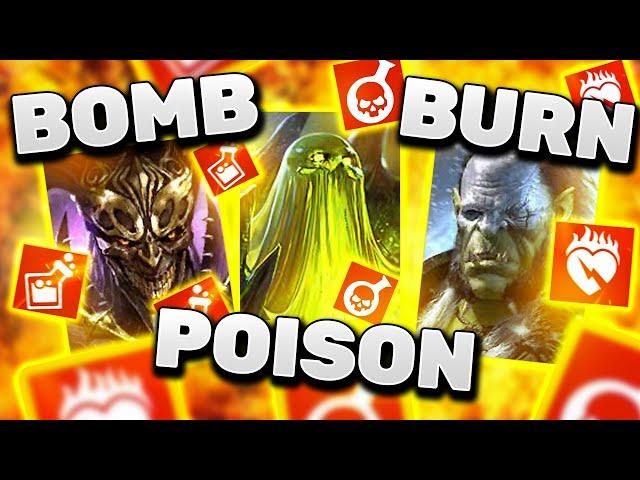 BEST of the BEST -- HP BURN, POISON & BOMB Champs!