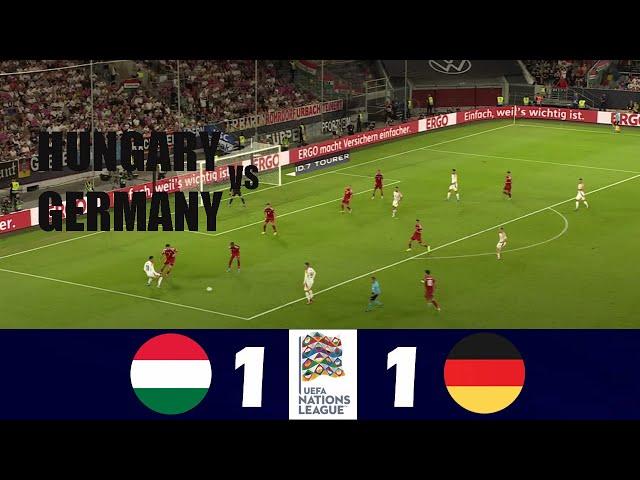 Hungary vs Germany 1-1 | 2024 UEFA Nations League | Match Highlights