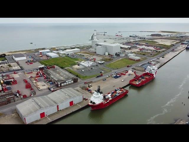 Great Yarmouth. Britannia Monument.  DJI Mini 2 SE