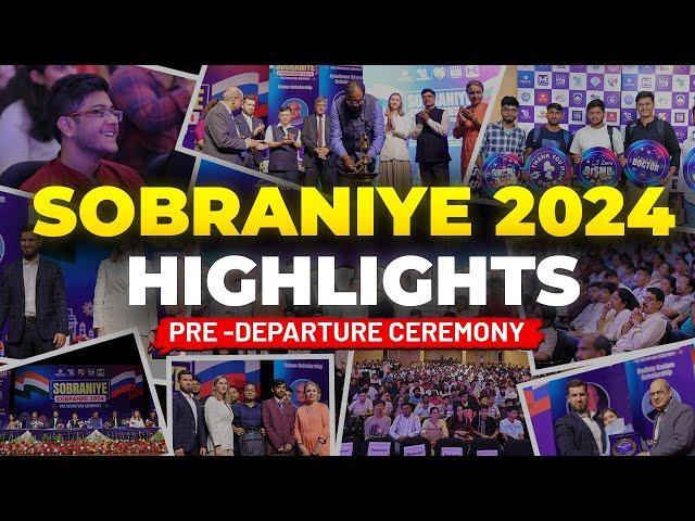 Sobraniye 2024 : The Pre Departure Ceremony Highlights | MBBS in Russia | Rus Education