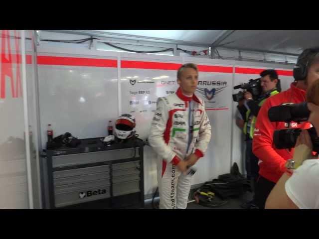 Max Chilton, Marussia Team F1. Moscow City Racing 2013