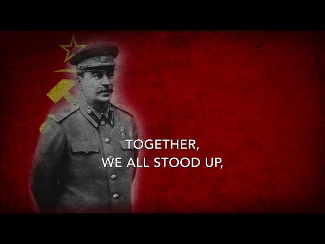 To Communism The Great Stalin Leads Us - Soviet Song About Stalin (English Lyrics)