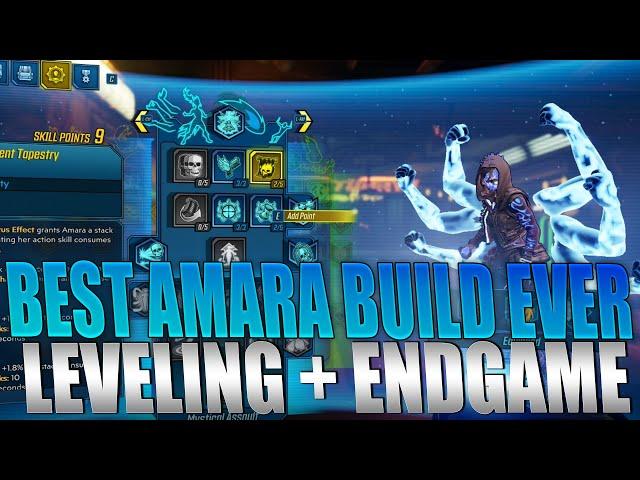 Borderlands 3 - BEST Amara Build for Leveling + End Game! INSANE Damage Guide