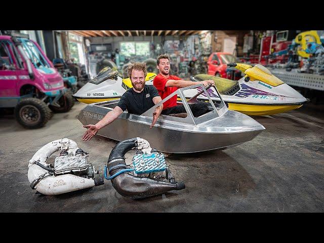 Building the World’s Smallest Twin Engine Jet Boat!