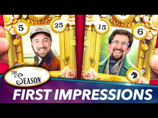 The Season 2nd Edition | Love & Drama in the Regency Era Board Game | First Impression Review