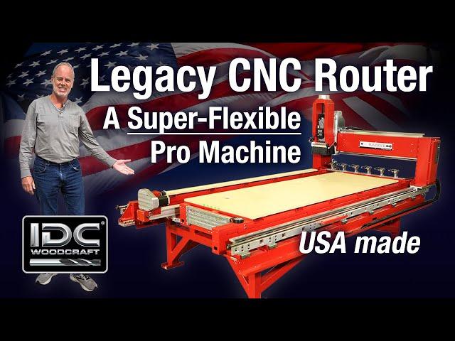 Legacy CNC Router: A Game-Changer in CNC Woodworking for Cabinet Making