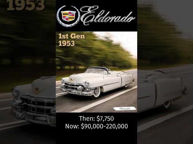 Cadillac Eldorado Evolution (1953-2002)