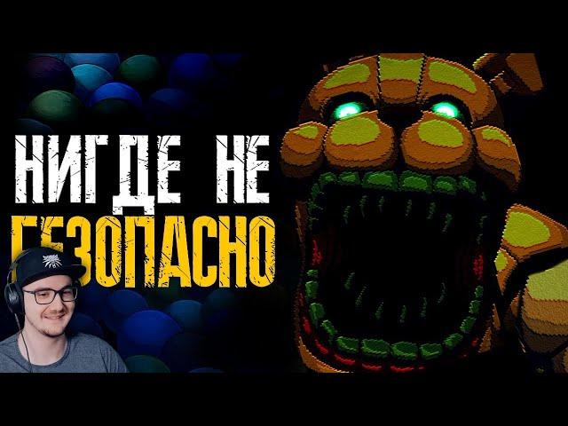 Обзор Five Nights at Freddy's: Into the Pit ► Сумочкин Фнаф ( Sumochkin production ) | Реакция