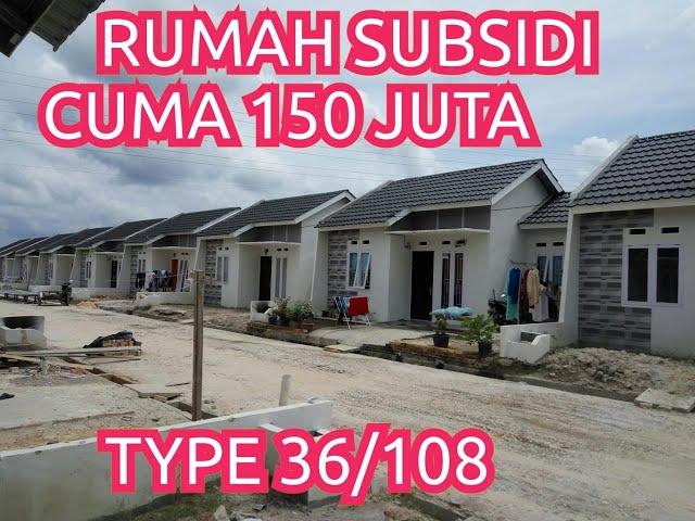 REVIEW PERUMAHAN SUBSIDI MINIMALIS TYPE 36/108 EPS 1