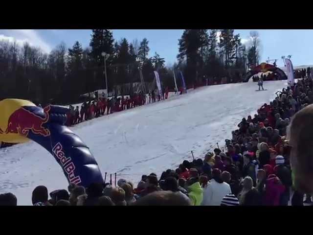 Red bull jump and freeze 2015 - Принцесса