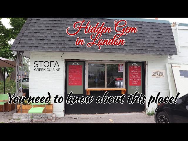 Stofa Greek Cuisine New Hidden Gem in East London #londonontario #honestfoodreviews #food