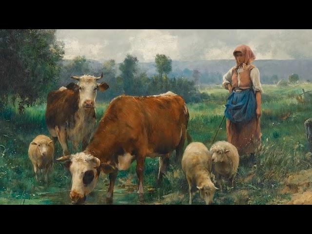 Картины известных художников и классическая музыка Mozart, Beethoven, Bach, Chopin