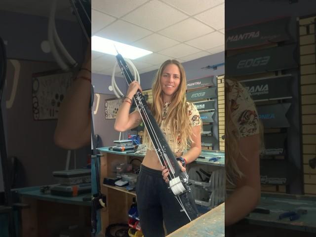 Hand made speargun! #girlswhospearfish #spearfishing #fishgirl #speargun #spearfishing_reviews #fish