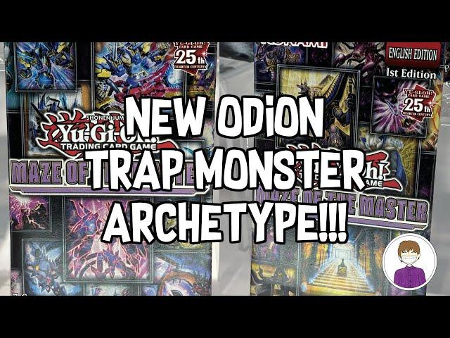 NEW ODION TRAP MONSTER ARCHETYPE!!! MAZE OF MILLENIUM HYOE! Yu-Gi-Oh!