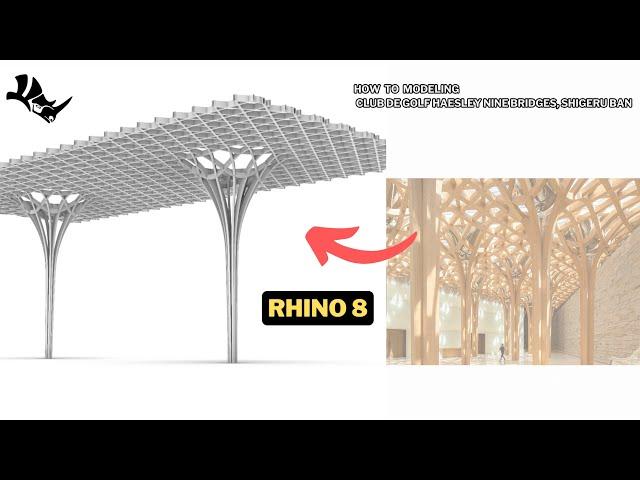 How to use Rhino 3D | Timber Structure | Advanced Rhino Techniques: Elevate Your 3D Modeling Skills"