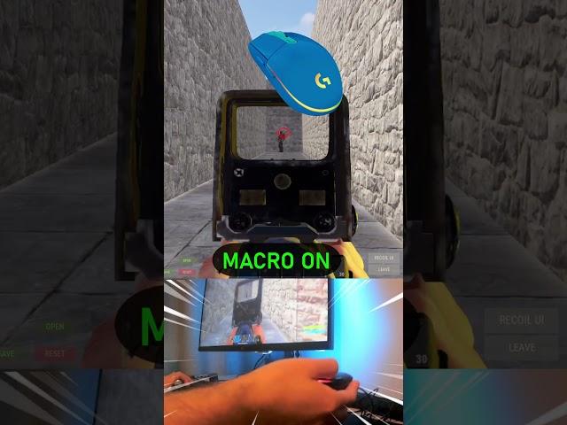 Rust AK NO RECOIL macro Logitech