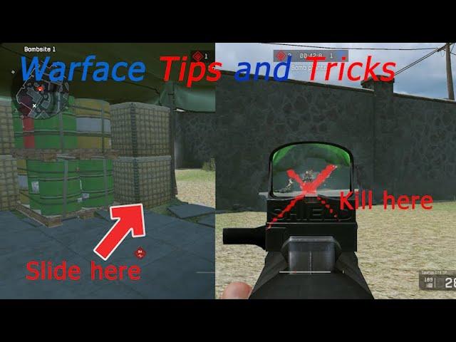 Warface TIPS and TRICKS | Sliding against the wall #5 |  PyroCC