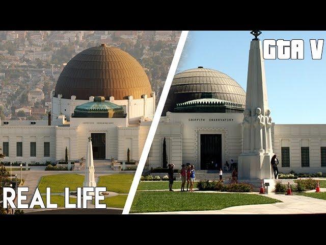 GTA 5 vs REAL LIFE - Los Angeles vs Los Santos