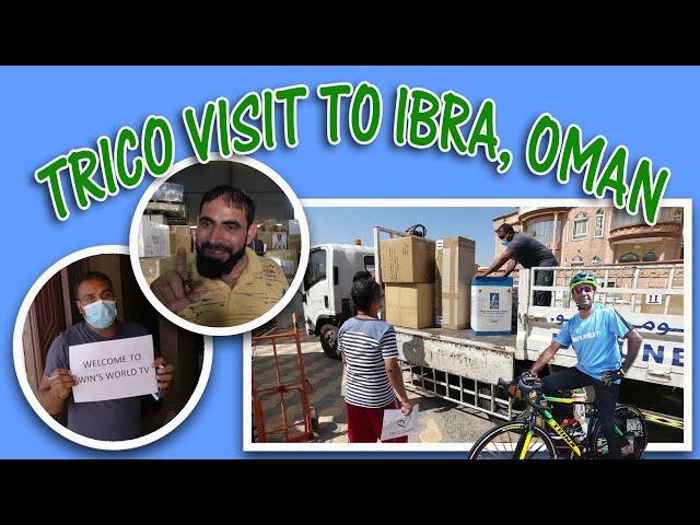 TRICO Cargo forwarder visit to Ibra, Oman [Mga OFW nagpadala ng "Balikbayan" box]