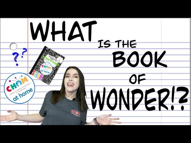 The Book of Wonder!