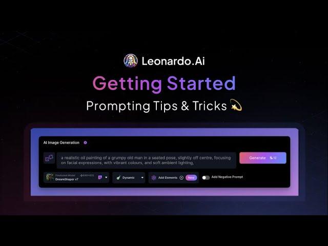 Leonardo AI Tips & Tricks | Prompt Structure