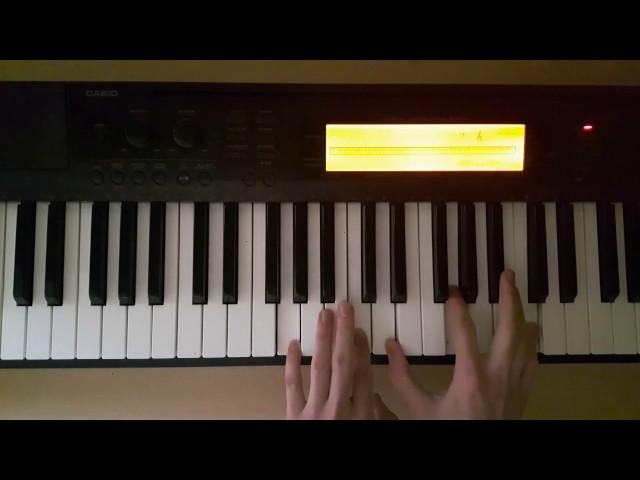 Gsus - Piano Chords - How To Play