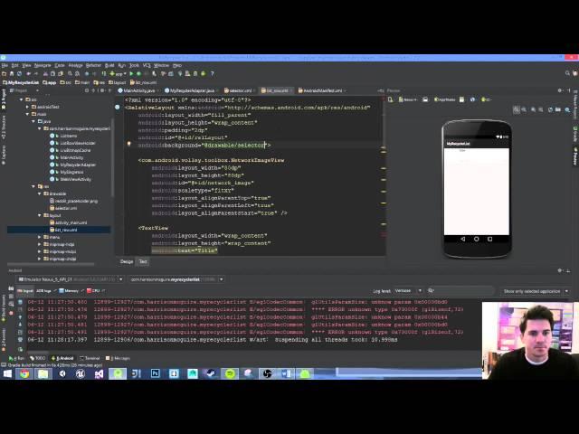 Episode 9: Android RecyclerView Tutorial