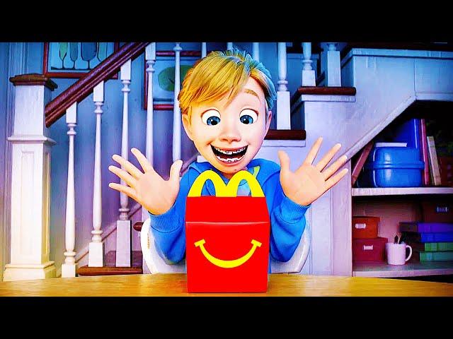 INSIDE OUT 2 "Riley Loves Happy Meal" Trailer (NEW 2024)