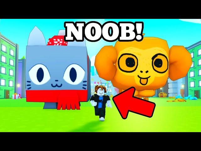 NOOB gets TITANIC PETS in Pet Simulator X