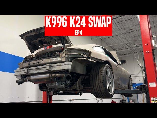 K996 EP4 - It Runs! - Exhaust - Coolant - Fuel - Power Steering