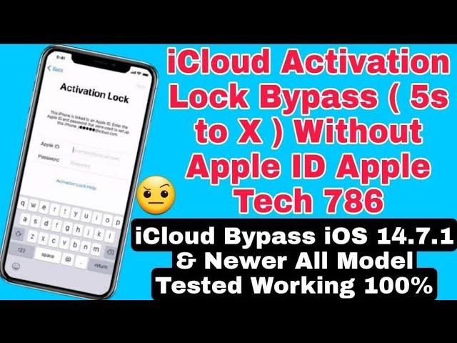 iCloud Activation Lock Bypass (5s to X) Without Apple ID, Apple Tech 786