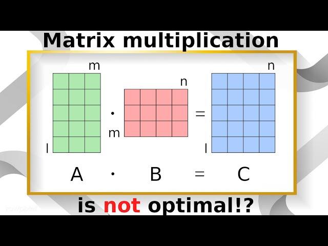 What is...the Strassen algorithm?