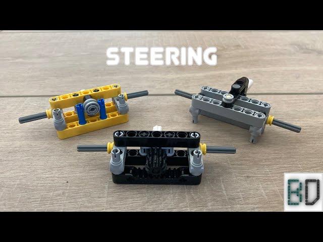 3 Ways To Make Steering | Lego Technic