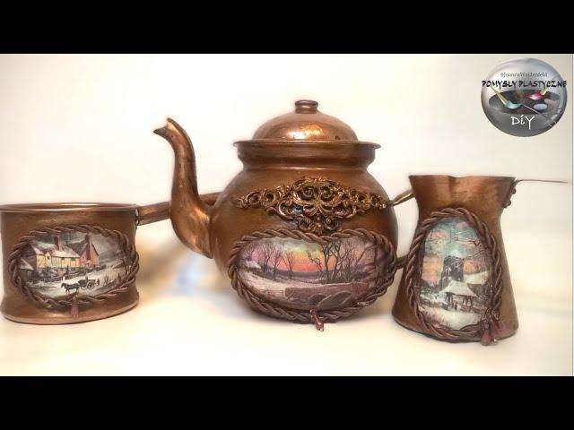 How to transform old jugs and pots into elegant decorations - DiY Art Ideas