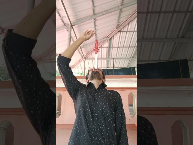 Sword Eating Magic Trick SECRET  #shorts #magic #ytshorts #trending