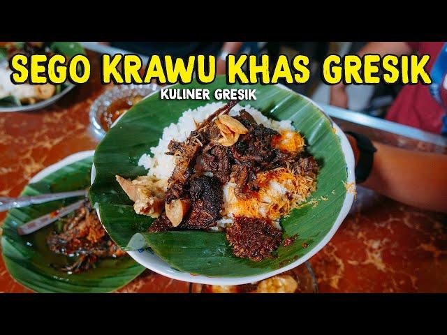 SEGO KRAWU DAN SEGO MENER BUK MARJANI KULINER LEGENDARIS KHAS GRESIK