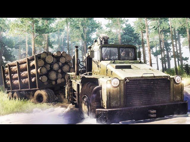 New | SpinTires: Mudrunner - Ridge DLC | Multiplayer Gameplay