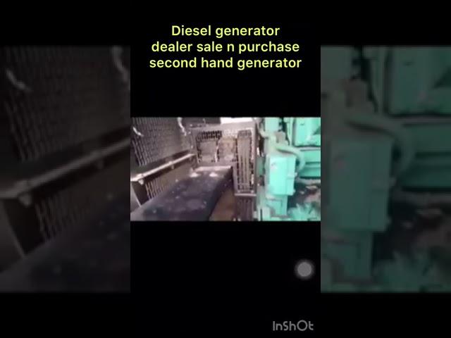 diesel generator dealer sale n purchase second hand generator