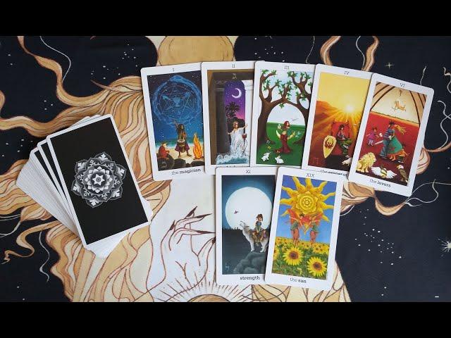 Обзор "ТАРО СОЛНЦЕ И ЛУНА"  "SUN AND MOON TAROT"