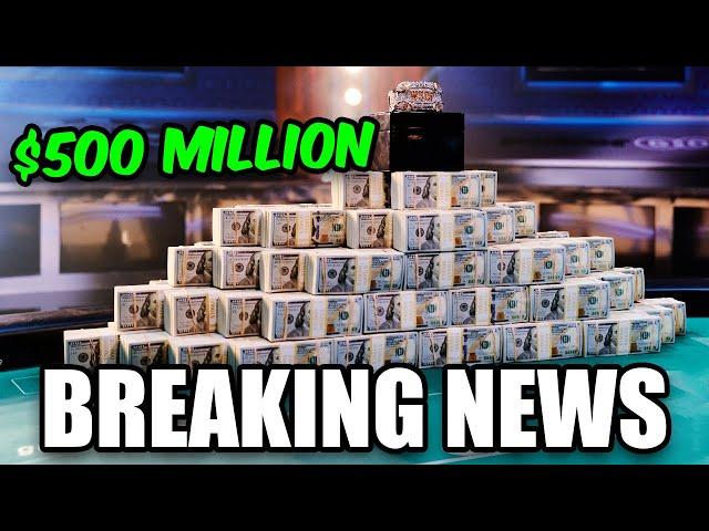 World Series of Poker SOLD For Half A BILLION Dollars!!!