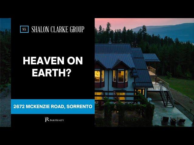 2672 McKenzie Road  |  Shalon Clarke Group  |  Shuswap Real Estate