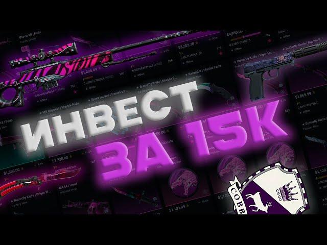 Составил ЛУЧШИЙ ИНВЕСТ ПОРТФЕЛЬ ЗА 15к | Инвестиции в КС2 Steam