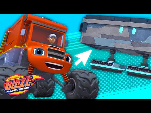 Garbage Truck Blaze Monster Machine!  | Science Games for Kids | Blaze and the Monster Machines