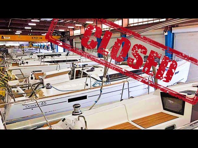 We Visit the ABANDONED BENETEAU Sailboat Factory & REPLACE our WATER TANK | Sailing Zephyr - Ep.258