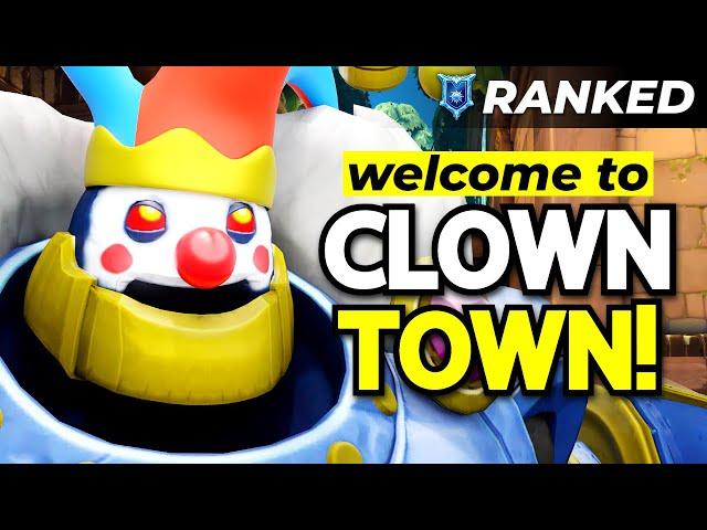 When You Play Ranked With a CLOWN  (Paladins Bomb King Ranked)