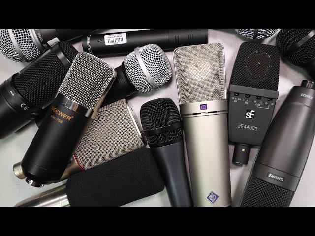 Diminishing Returns on Microphone Comparisons (23 Mics)