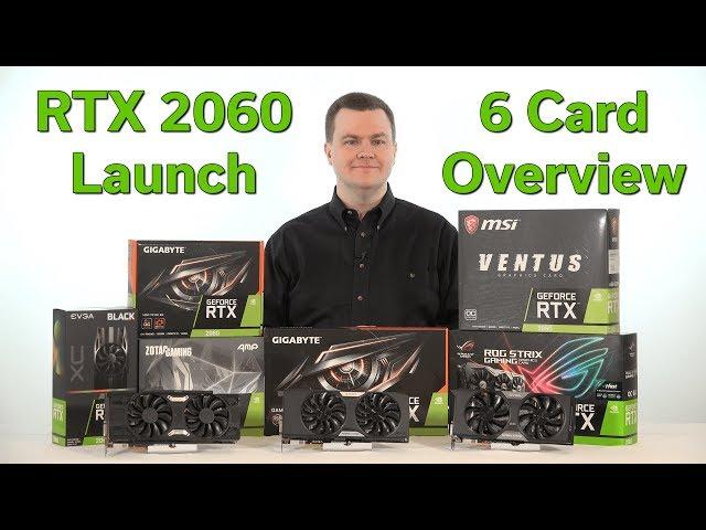 RTX 2060 - The New 1080p Gaming King? - 6 Cards Unboxed - Comparison & Overview