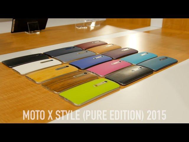 Motorola Moto X Style Hands On! (Pure Edition)