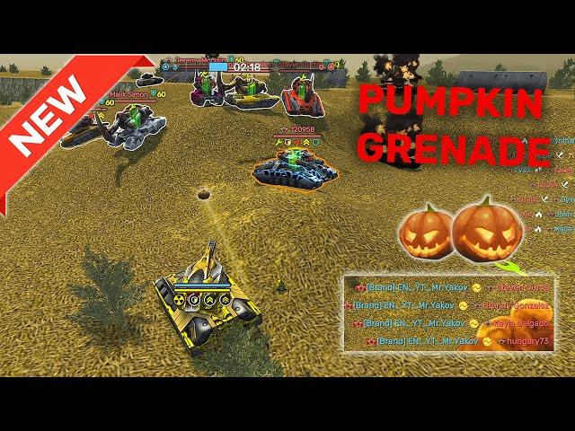 Tanki Online - New "Pumpkin" Grenade | MM