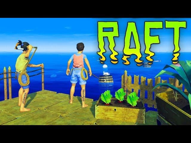 ВЫЖИВАНИЕ В RAFT В КООПЕ - ОСТРОВ БАЛЬБОА (BALBOA ISLAND) - СТРИМ #8